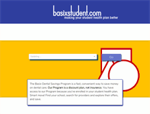 Tablet Screenshot of basixstudent.com